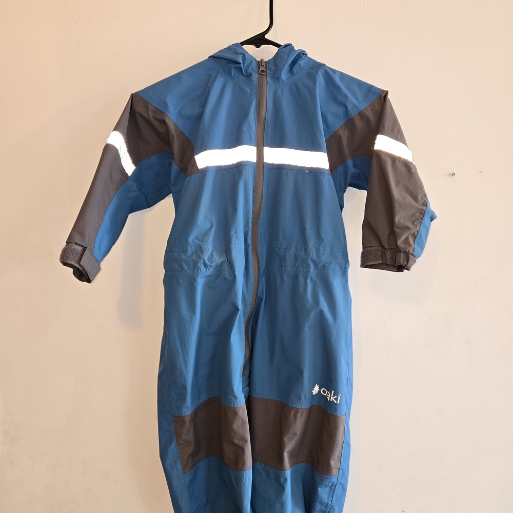 4T Oakiwear Kids Blue Raincoat